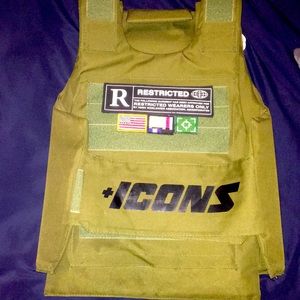 +icons bullet proof vest